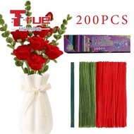 200pcs Boxed Fuzzy Wire Sticks DIY Mother's Day GIft Art Crafts Toy Fuzzy Wire Packaging Plush Tube