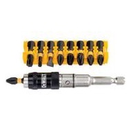 ชุดดอกไขควงพร้อมหัวจับ DEWALT DT70518T-QZ 10ชิ้น/ชุด (1221227)