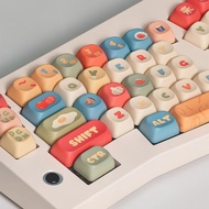 Instant Noodle Keycaps MOA Profile 131 Keys PBT Dye Sublimation Aula F75 F99 RK100 Redragon Mechanic