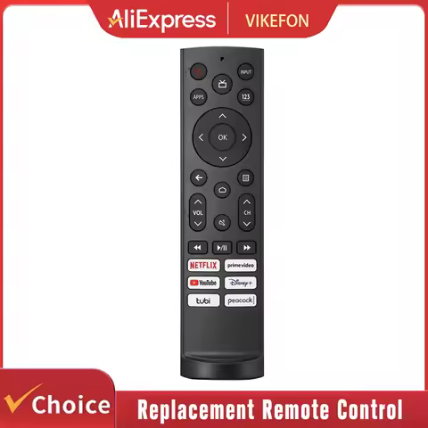 Replacement Remote Control for Hisense Android/Laser/VIDAA TVS ERF3A90 for Hisense UHD 4K ULED Googl
