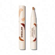 Perfect Skin High Coverage Concealer-Almond 20 Shades Liquid Concealer Brush คอนซีลเลอร์เนื้อลิควิดใ