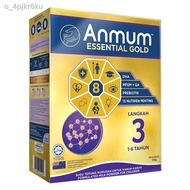 ☼Anmum Essential Gold Step 3 Children Formula Milk Powder (1 - 6+ years) 550g