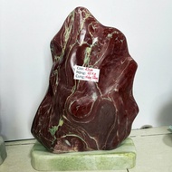 Stone tree, natural red stone pillar 42 cm high, weighs 17 kg (CUNG HUNG VUONG)