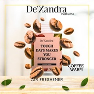 PEWANGI KERETA COFFEE WARM DEXANDRA - KOPI AIR FRESHENER DEXANDRA - PERFUME KERETA - CAR PERFUME