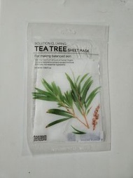 韓國TENZERO Tea Tree SheetMask 茶樹保濕面膜  (買三送一)