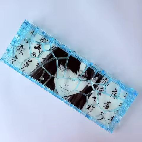 GH60 case Resin Transparent Keyboard Case Plates Hollow Cover Keyboard Shell Acrylic 60% Board DIY T