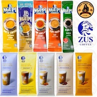 ZUS COFFEE - ZUS NGUPI, ZUS SIGNATURE MIXES - INSTANT PREMIX DRINK - SINGLE SACHET