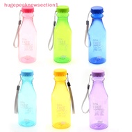 hugepeaknewsection1 500ml bpa free portable water bottle leakproof plastic kettle for travel Nice