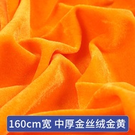 Vải Lụa Vàng Nguyên Chất Vải Lụa Satin Trang Trí Bàn Ăn Che Bàn Lễ Phật Vải Lụa Nhung Vàng Vải Thủ C