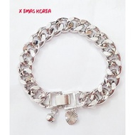 Rantai Tangan putih  EMAS BANGKOK  bracelet white