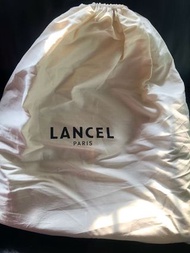 Lancel bucket bag經典水桶包 荔枝皮
