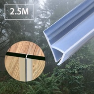 2.5M Silicone Rubber Window Sealing F U h Corner Shape Door Weather Strip Draft Stopper For Shower R