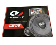 CATEGORY 7 CSC6 6.5” COMPONENT SPEAKERS 2022 MODEL