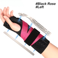 Carpal Tunnel Wrist Brace & 2 Metal SplintsNight Support Hand Stabilizer forArthritisBreathable Univ