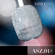 AS สีทาเล็บเจล รุ่นแฟลช ดิสโก้ สีเจล Disco Diamond Gel สีแฟลช เล่นไฟ ระยิบระยับ 15ml รหัส ASZ