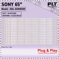 SONY 65 Inch KDL-65W850C LED Backlight TV / Lampu TV (54 LED) KDL65W850C 65W850C