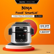 Ninja Foodi 11 in 1 SmartLid Multi cooker in one pot with 6L Capacity and Recipe Book - Ninja OL550