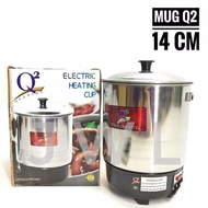 14 CM STAINLESS STEEL KETTLE - HEATING KETTLE - ELECTRIC KETTLE MUG
