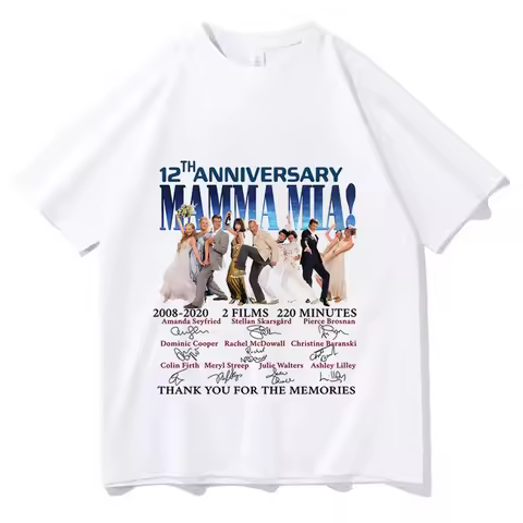 Mamma Mia t shirt femme y2k Retro cutecore goth harajuku tshirt kawaii scene cheap