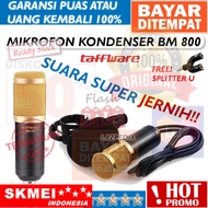 BISA COD ! GRATIS Splitter!! Taffstudio BM800 Mikrofon Kondenser Studio dengan Shockpoorf Mount dan BUSA / MICROPHONE YOUTUBER KARAOKE / TAFFWARE BM800 BM 800 SET FULL BM 8000 / MIKROPON BM 800 ORIGINAL MURAH / BM 700 BM700 ORIGINAL - TOKO SKMEI INDONESIA