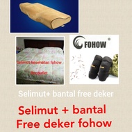 selimut Fohow dan bantal insomnia,migran,vertigo/bantal kesehatan