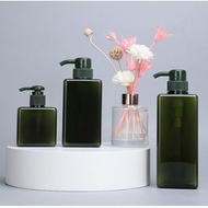【ELECT】250/450/650ml Thicken Square Refillable Bottle Soap Liquid Dispenser Container