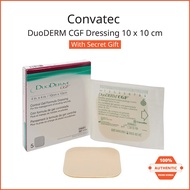 [Convatec] DuoDERM CGF Dressing 10 x 10 cm, Wound Care Dressing Hydrocolloid Bandage Advanced Wound 
