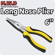 6 Inch (150mm) Combination Plier Long Nose Plier / 6" Playar Muncung Tirus