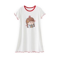 New store opening 50% discount for only three daysSilk Ice Modal Kids Nightgown Princess Style Slim
