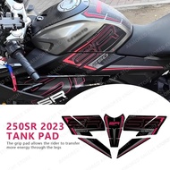 Motorcycle Anti Slip Fuel Oil Tank Pad Side Knee Grip Decal Protector Sticker Pads FOR CFMOTO CF250S
