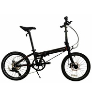DAHON LAUNCH D8 Aluminum Folding Bike 20" (406) 8 Speed With Disc BRAKE Basikal Lipat Alloy
