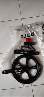 原裝Birdy3 摺車 牙盤組，前後避震