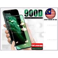 Redmi A2,A2 Plus,A1,10A,8,8A,Redmi 9,9A,9C,Note 8,Note 8 Pro Green Light Anti Blue Full Cover 9H Tem