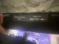 Sony HT-A9000 soundbar A9000 bar9 香港行貨 2024年 旗艦機型 全景聲 回音壁 索尼 藍牙 音響 內置有 Wi-Fi 配有 遙控器  360智能穹頂 4K/120H