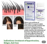 Minox10 Minoxidil Hair Regrowth 100tablets