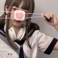 Anime Single Eye Mask COS Props Eye Mask Tokyo Ghoul Same Style Kaneki Ken White Eye Mask Anime Sle 