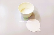 2.5oz Paper Ice Cream Cup [White] 100 pieces