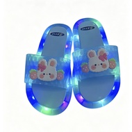 Luminous Parent-Child Children Sandals Slippers Summer Nezha 2 Magic Boy Cute Baby Girl Outer Wear F