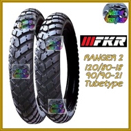 120/80-18 90/90-21 FKR RANGER 2 Tubetype Tyre Tayar