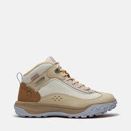 TIMBERLAND MOTION 7 Water-Repellent Mid-Tube Hiking Shoes Light Rice A423GEN7 Women's Shoes