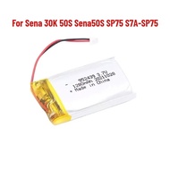 For Sena 30K 50S Sena50S SP75 S7A-SP75 Motorcycle Bluetooth Headset Helmet Intercom Battery