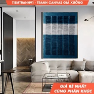 Wall painting, Wabi Sabi Art Blue Wall Art 3D Texture Painting Blue Minimalist Painting Blue Abstrac