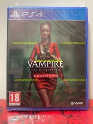 《今日快閃價》（中古二手）PS4遊戲 吸血鬼 惡夜獵殺 天鵝之歌 Vampire The Masquerade Swansong 歐版中英文版