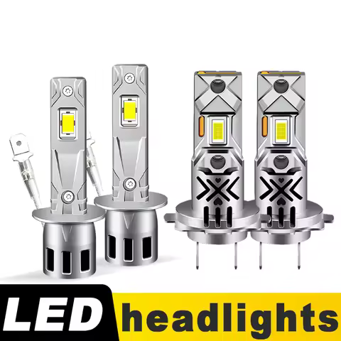 2PCS CANbus H1 H7 LED Headlight Bulb 12V High Low Beam Power Super Bright For Honda CR-V MK3 2007-20
