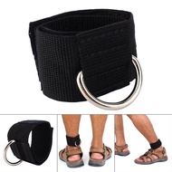 1 pair  D-ring Ankle Strap Belt Multi Gym Cable Attachment Thigh Leg Pulley Strap Lifting Yoga Fitne