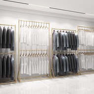 Children's Clothing Store Double-Layer Suit Cheongsam Rack Clothing Shelf Floor-Standing Photography