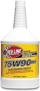 Red Line 58304 (75W90) Non-Limited Slip Synthetic Gear Oil - 1 Quart Bottle
