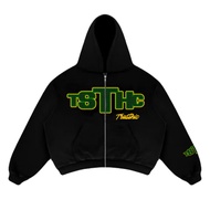 TRUSTHIC HOODIE ZIP BOXY GREELOW HOODIE HOODIE ZIP HOODIE ZIPPER