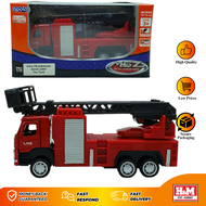 Diecast Apolo MSZ Volvo FM Indonesian Aerial Ladder Fire Truck - Box Kurang Bagus