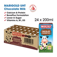Marigold Chocolate UHT Milk - Case (24 x 200ml) (Laz Mama Shop)